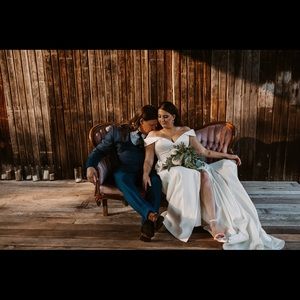 Wedding dress. Size 12. Worn once